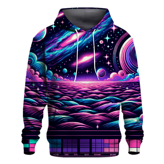 Vibrant Cosmic Wonders Hoodie