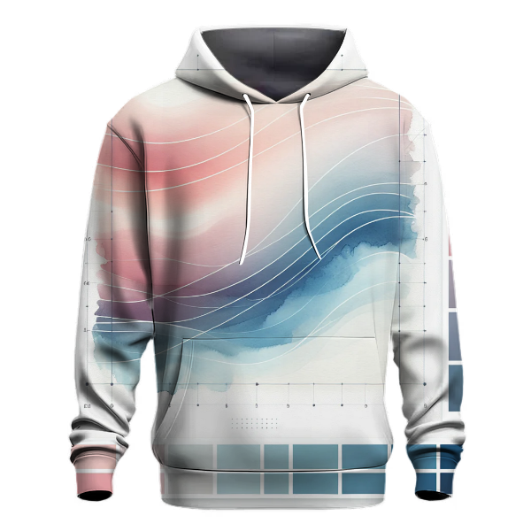 Serene Watercolor Flow Hoodie