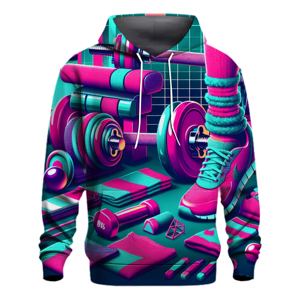 80s Workout Vibes Hoodie