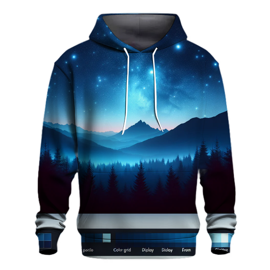 Starlit Wilderness Journey Hoodie Embroidered Hoodies