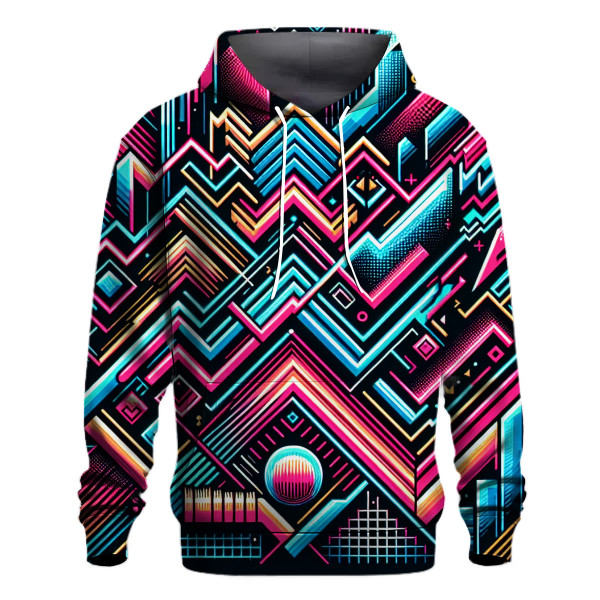 Electric Rhythm Design Hoodie