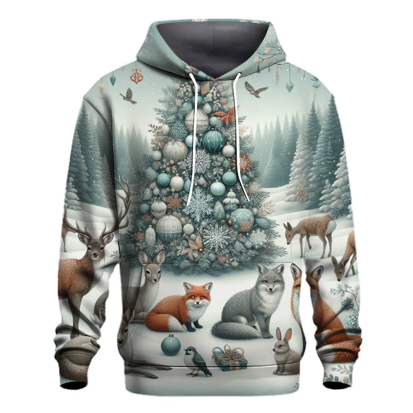 Cozy Woodland Christmas Hoodie