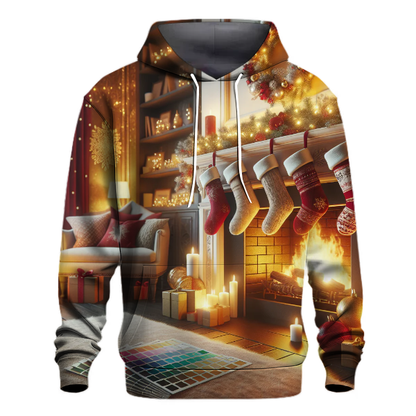 Cozy Fireplace Gatherings Hoodie