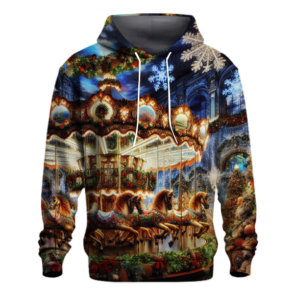 Charming Christmas Carousel Hoodie