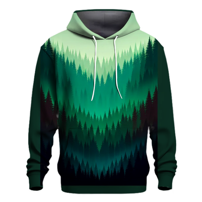 Frosted Pine Woods Hoodie