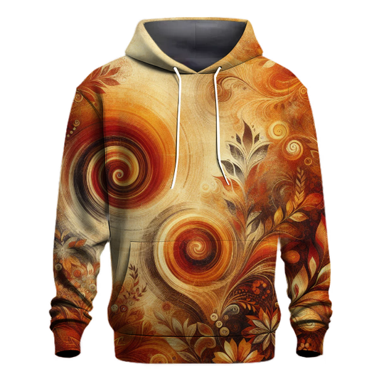 Vibrant Harvest Tie-dye Design Hoodie