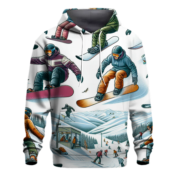 Snowboarding - Mountain Drift Hoodie