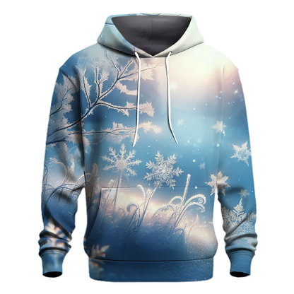 Glistening Ice Crystal Dreams Hoodie