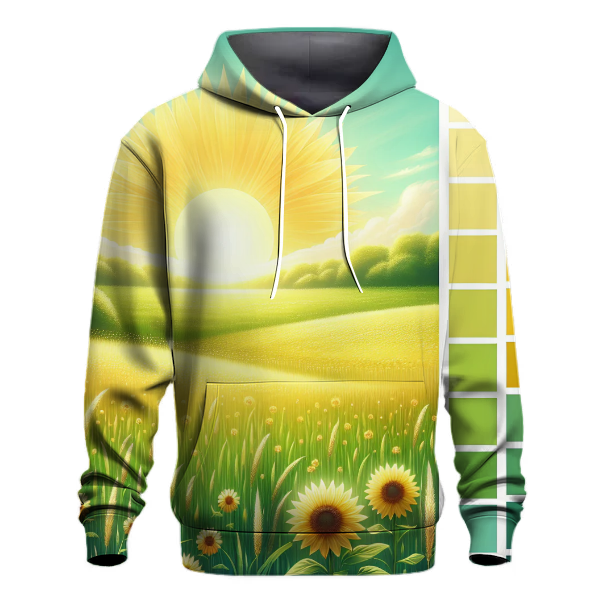 Sunkissed Meadow Gradient Hoodie