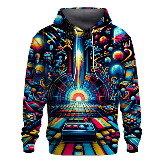 Retro Arcade Nights Hoodie