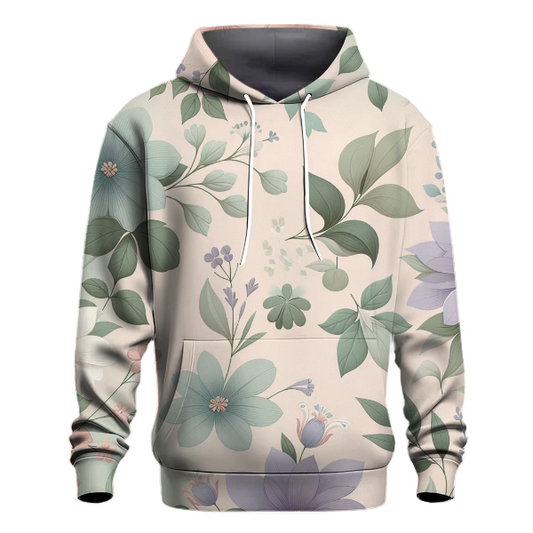 Charming Pastel Blooms Hoodie Heavyweight Hoodies