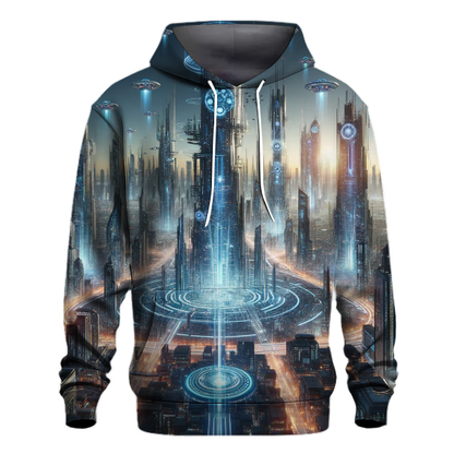 Futuristic City Hoodie