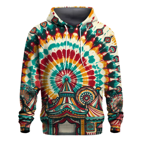 Vintage Carnival Vibe Hoodie