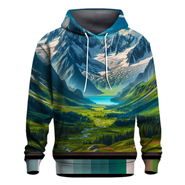 Majestic Mountainscape Hoodie