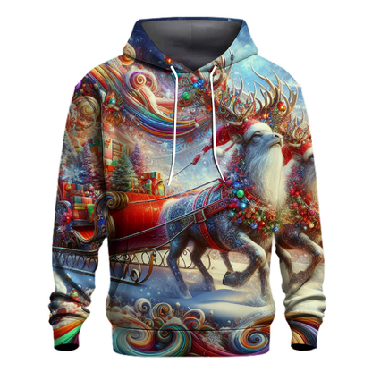 Reindeer Sleighing Team Hoodie