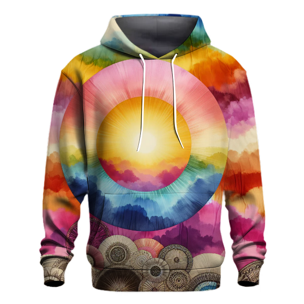 Radiant Sunrise Hoodie Custom Hoodies