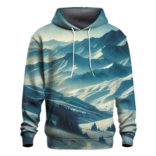 Snowy Mountain Hoodie Custom Hoodies