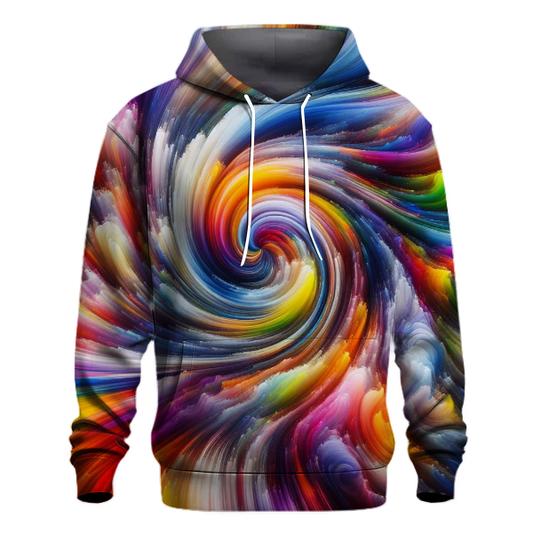 Rainbow Vortex Delight Hoodie