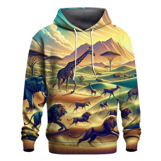 Vivid Safari Adventure Hoodie