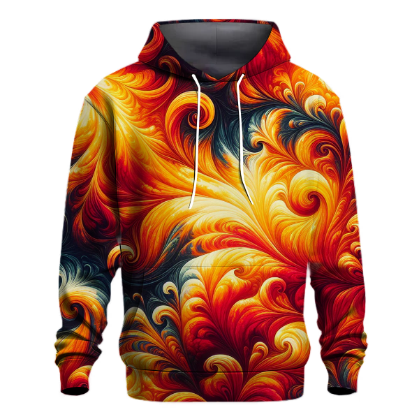 Blazing Tropical Sunset Hoodie