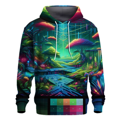 Cyber Jungle Explorer Hoodie