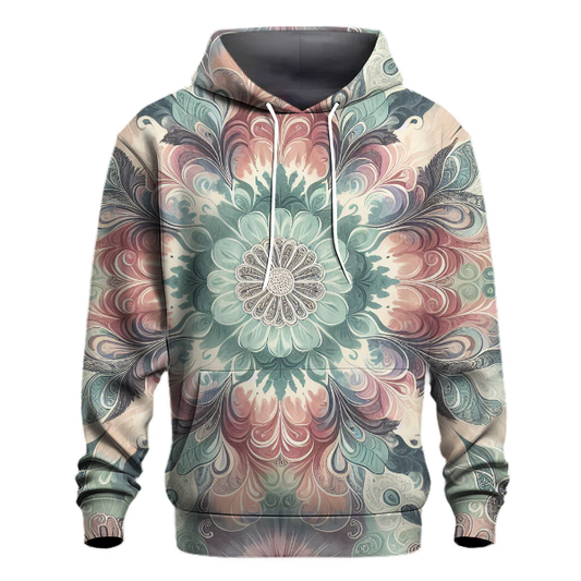 Garden Harmony Tie-Dye Hoodie