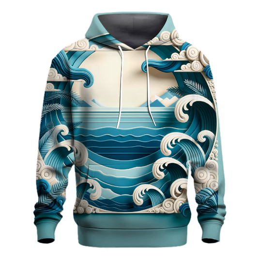 Mystical Ocean Waves Hoodie