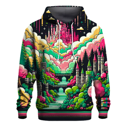 Pixelated Fantasy Land Hoodie