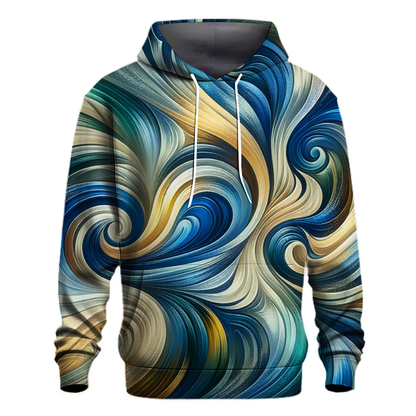 Artistic Wave Flow Hoodie