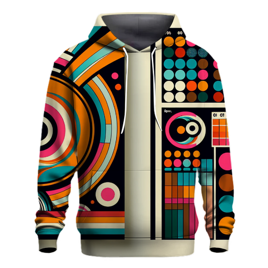 Electric Retro Colors Hoodie