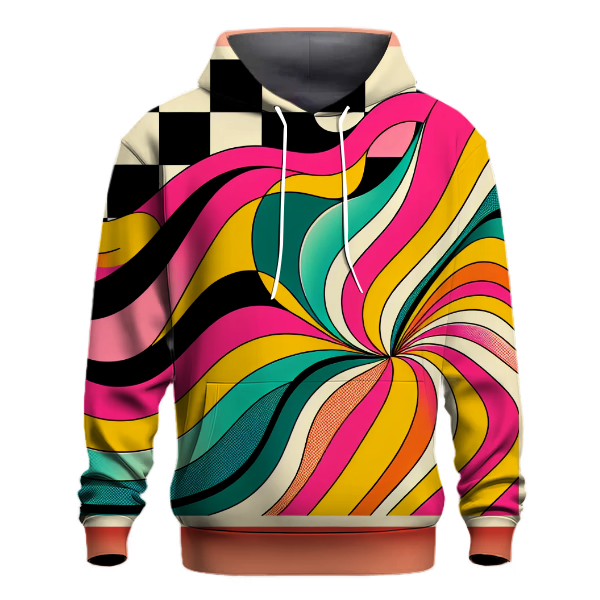 Groovy Checkerboard Hoodie