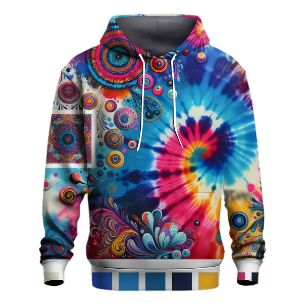 Funky Tie-Dye Dreamscape Hoodie