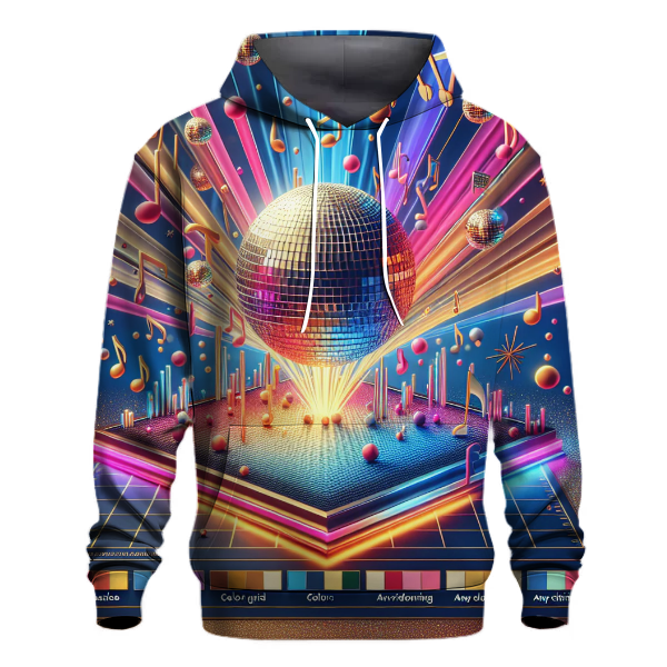 Disco Vibes and Beats Hoodie