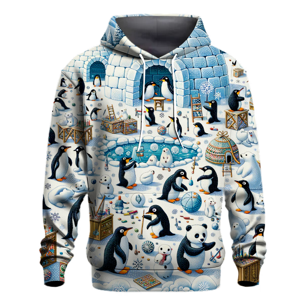 Arctic Animal Celebration Hoodie