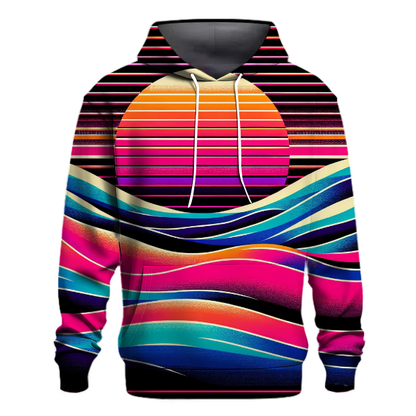 Electric Twilight Design Hoodie Custom Hoodies