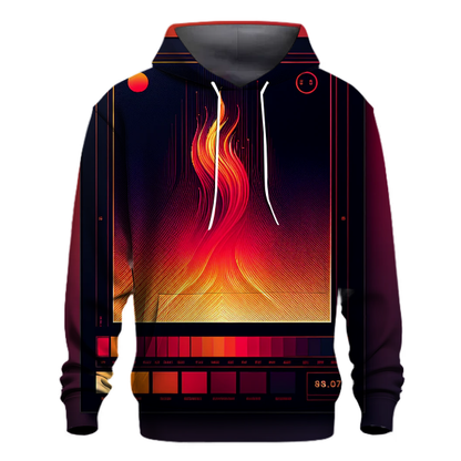 Blazing Summer Sunset Hoodie