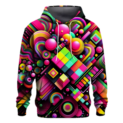 Bright 80s Explosion Hoodie