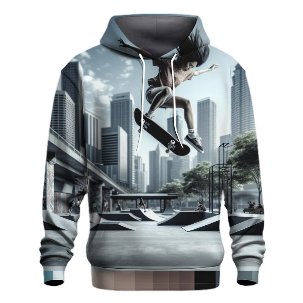 Skateboarding - Street Art Vibe Hoodie