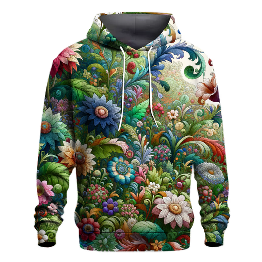 Enchanted Garden Tapestry Hoodie