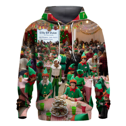 Whimsical Elf Party Hoodie