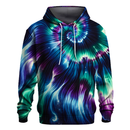 Cosmic Aurora Cascade Hoodie