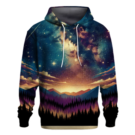 Cosmic Floral Delight Hoodie