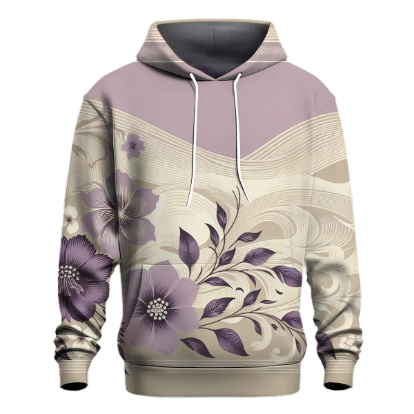 Vintage Floral Escape Hoodie