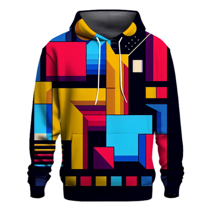 Bold Color Blocks Hoodie