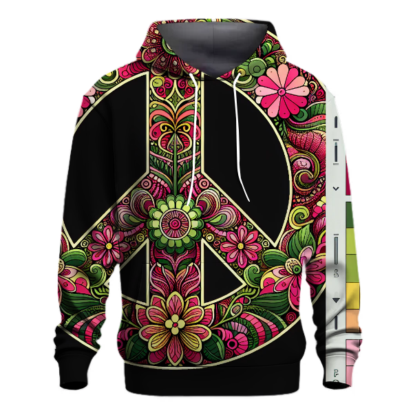 Hippie Spirit Symbol Hoodie