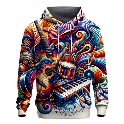 Retro Music Vibes Hoodie