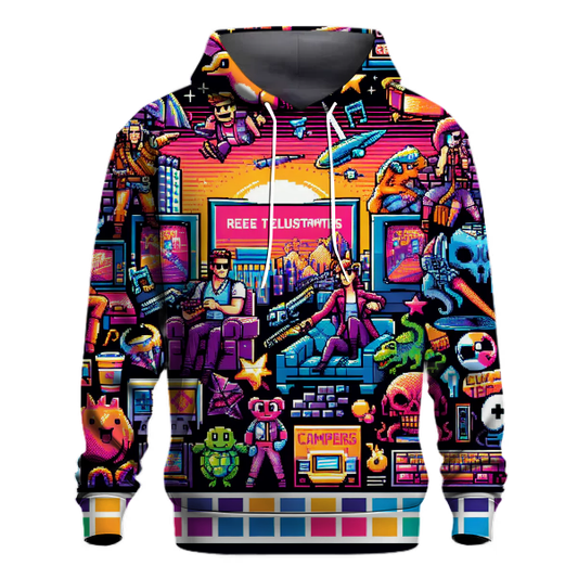 Retro Gaming Universe Hoodie