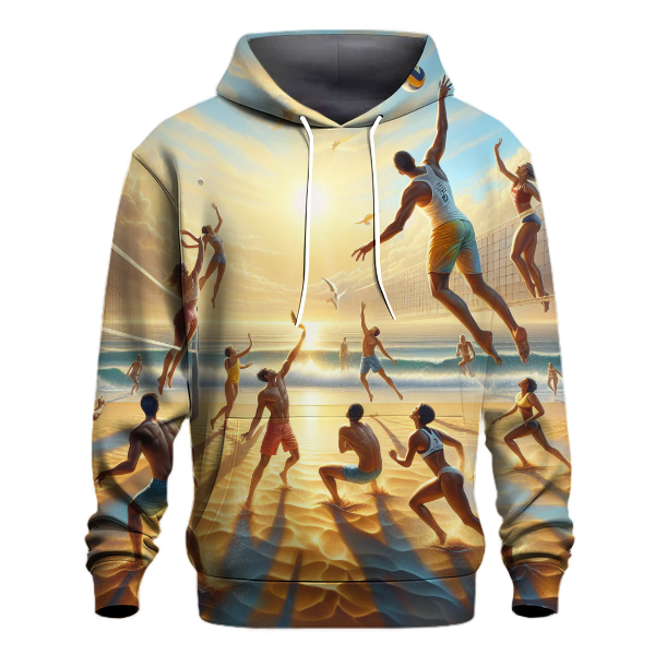 Epic Volleyball Waves Hoodie