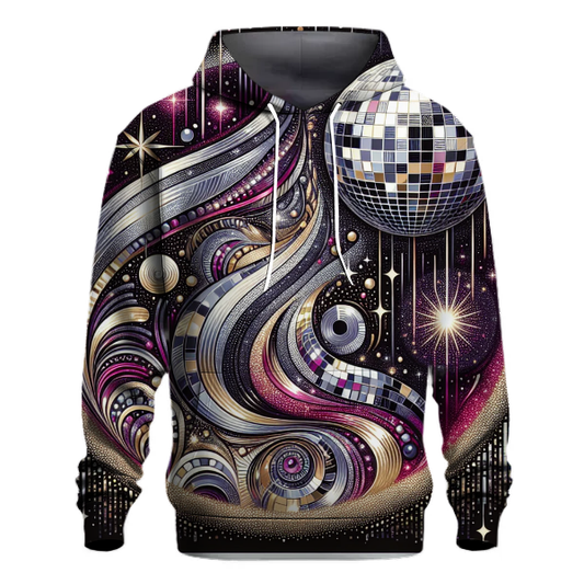 Colorful Disco Ball Hoodie Zip-up Hoodies