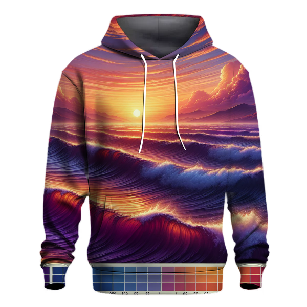 Sunset Waves Adventure Hoodie